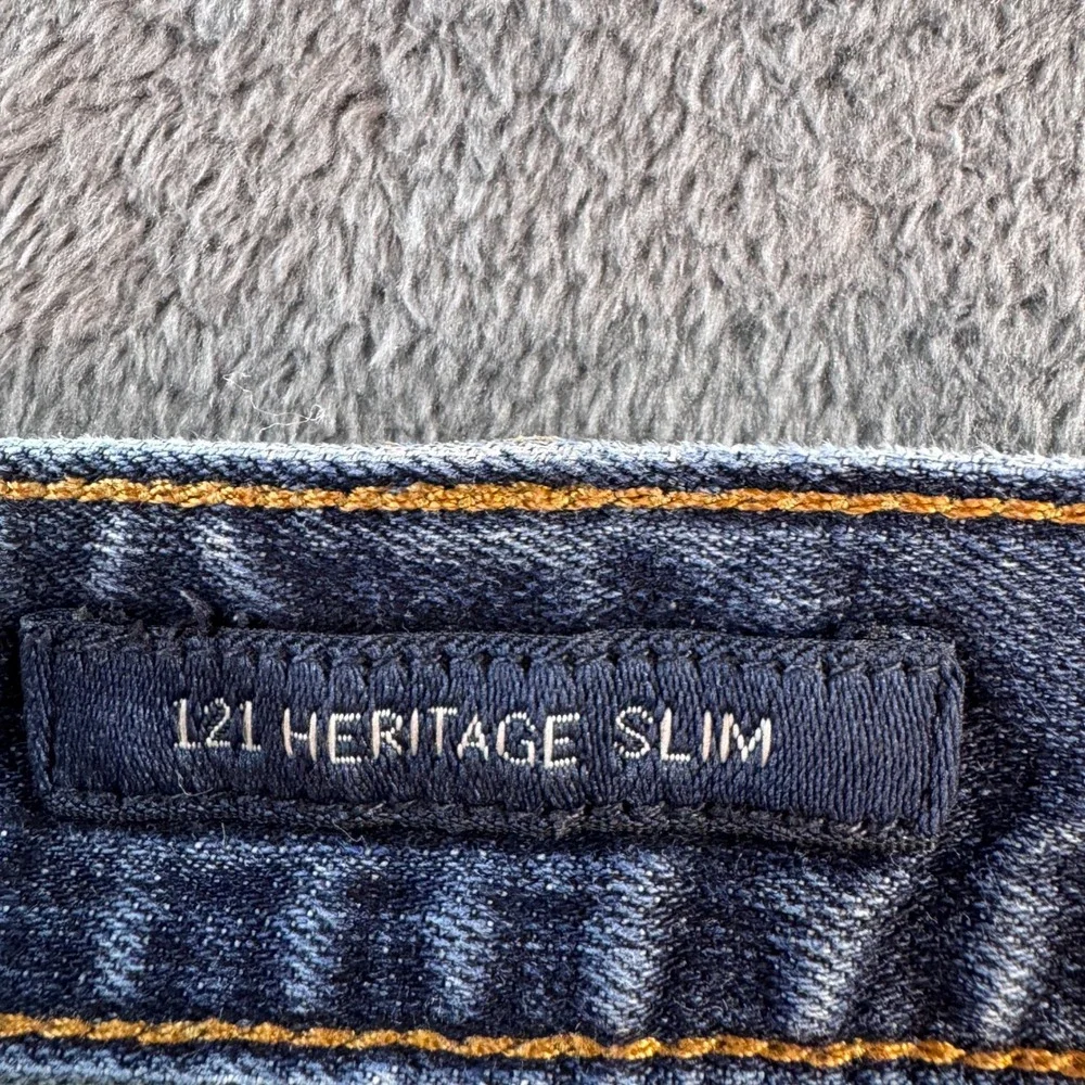 Lucky Brand 121 Heritage Slim Mens Jeans 38x30 Blue Medium Wash 7MP1812
